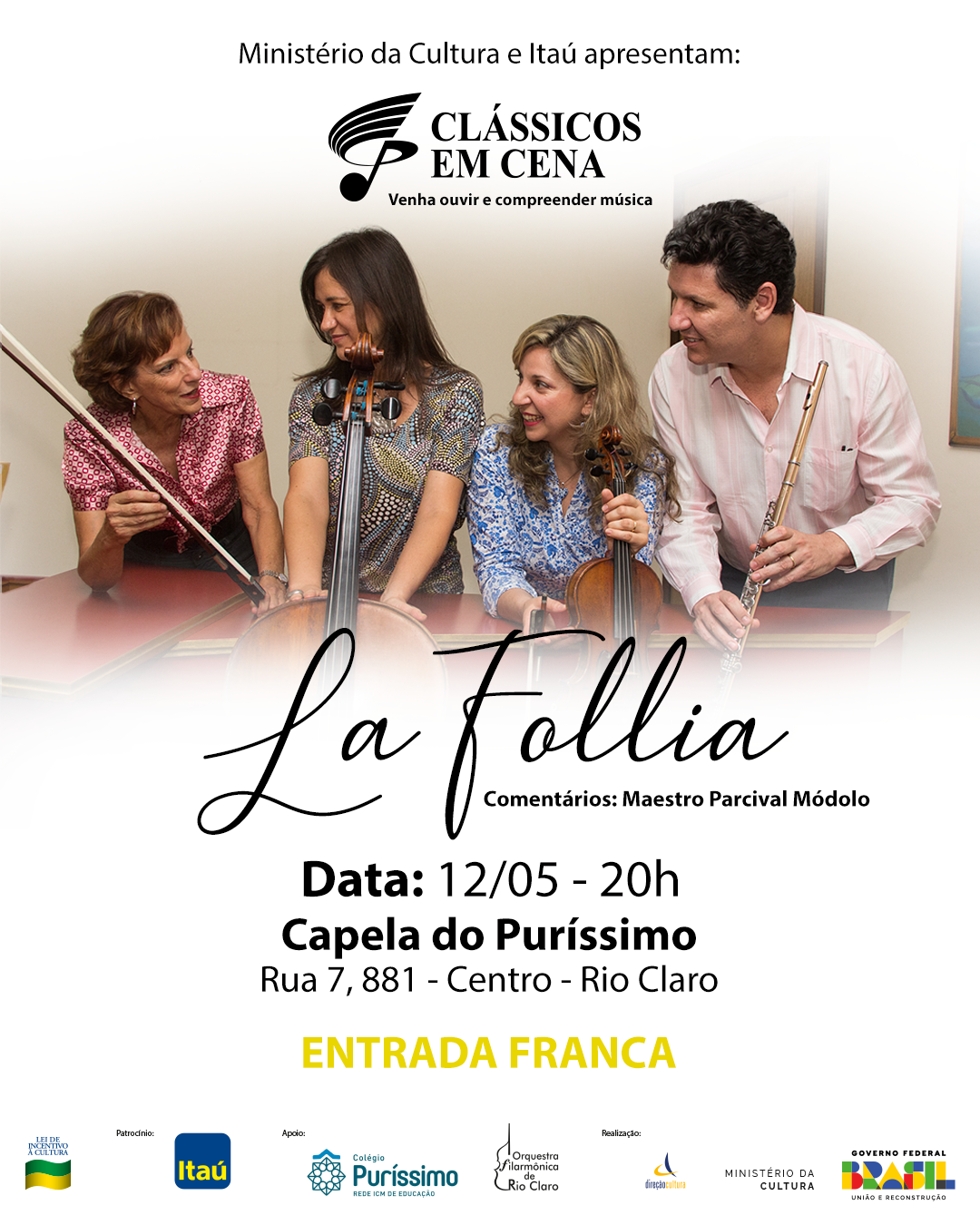 La Follia em Rio Claro