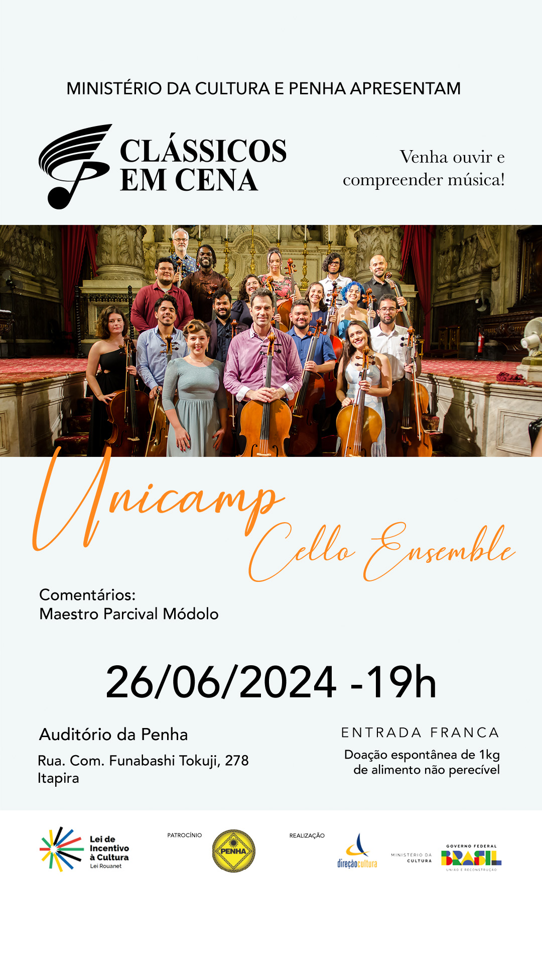 Unicamp Cello Ensemble - Orquestra de Violoncelos
